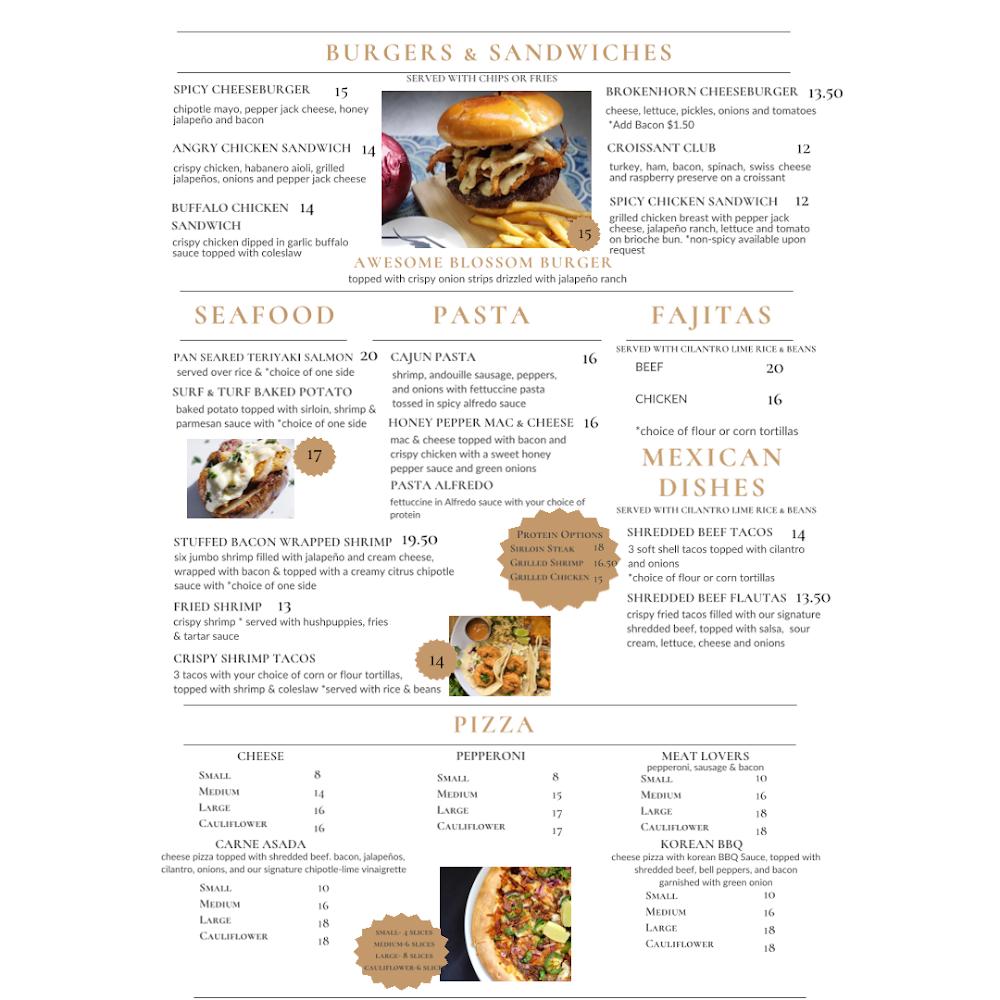 Brokenhorn Steakhouse Menu image 2